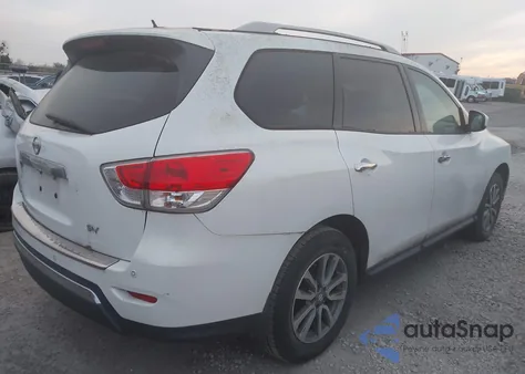 2013 Nissan Pathfinder Sv from USA, damaged, VIN 5N1AR2MN7DC683441